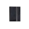 Men'S Leather Wallets^MONPIEL Rubber Wallet Billfold Black