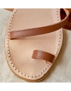Women Leather Sandals^MONPIEL Sandal Strips Milos Leather