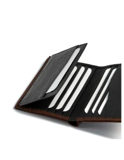 Men'S Leather Wallets^MONPIEL Simple Two Tone Wallet Brown