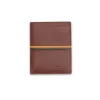 Men'S Leather Wallets^MONPIEL Single Banknote Color Stripes Havana