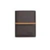 Men'S Leather Wallets^MONPIEL Single Banknote Color Stripes Brown