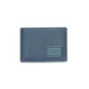 Men'S Leather Wallets^MONPIEL Small American Wallet Blue