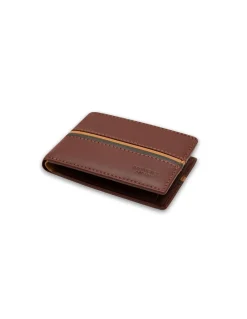 Men'S Leather Wallets^MONPIEL Small American Wallet With Wallet Havana