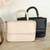 Women'S Leather Bag^MONPIEL Small Armored Leather Bag Beige