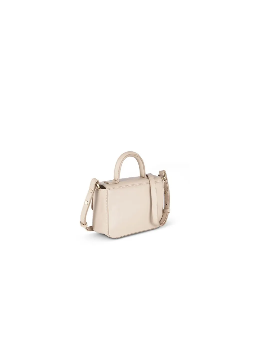 Women'S Leather Bag^MONPIEL Small Armored Leather Bag Beige
