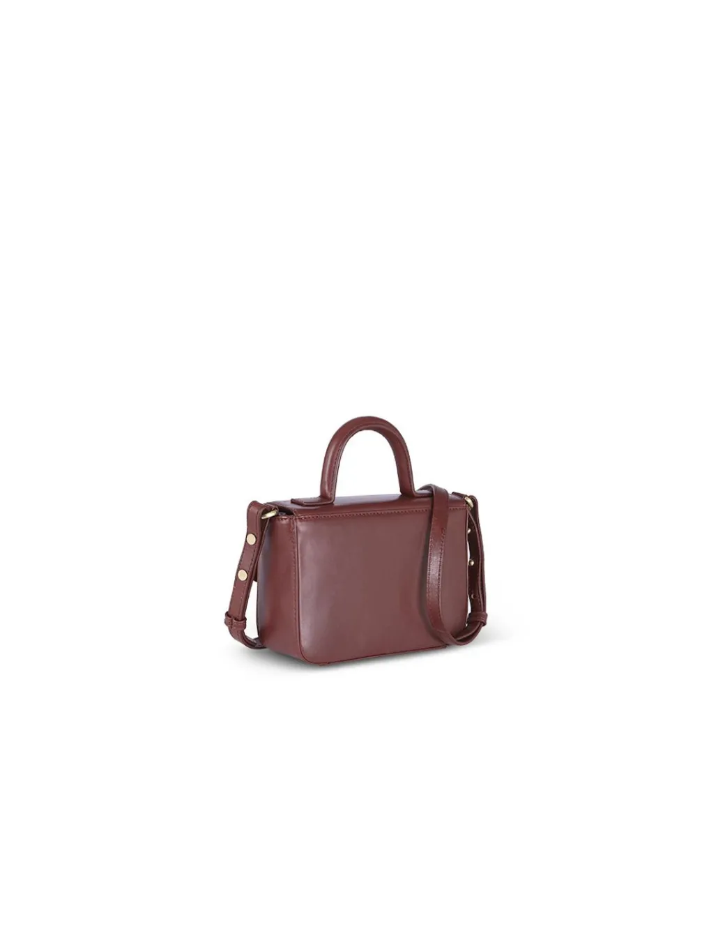 Women'S Leather Bag^MONPIEL Small Armored Leather Bag Brown