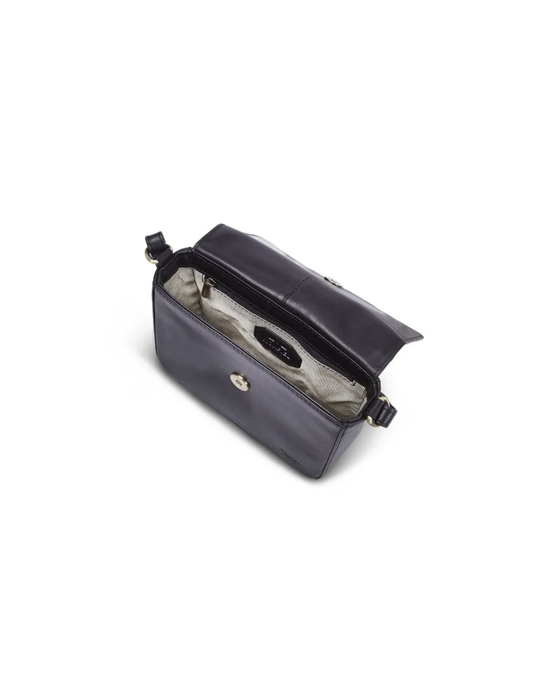 Women'S Leather Bag^MONPIEL Small Armored Leather Bag Black