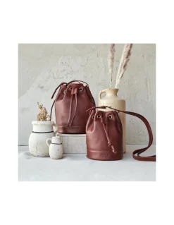 Women'S Leather Bag^MONPIEL Small Bucket Bag Leather