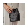 Women'S Leather Bag^MONPIEL Small Bucket Bag Black