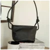 Women'S Leather Bag^MONPIEL Small Knots Bag Black