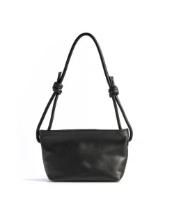 Women'S Leather Bag^MONPIEL Small Knots Bag Black
