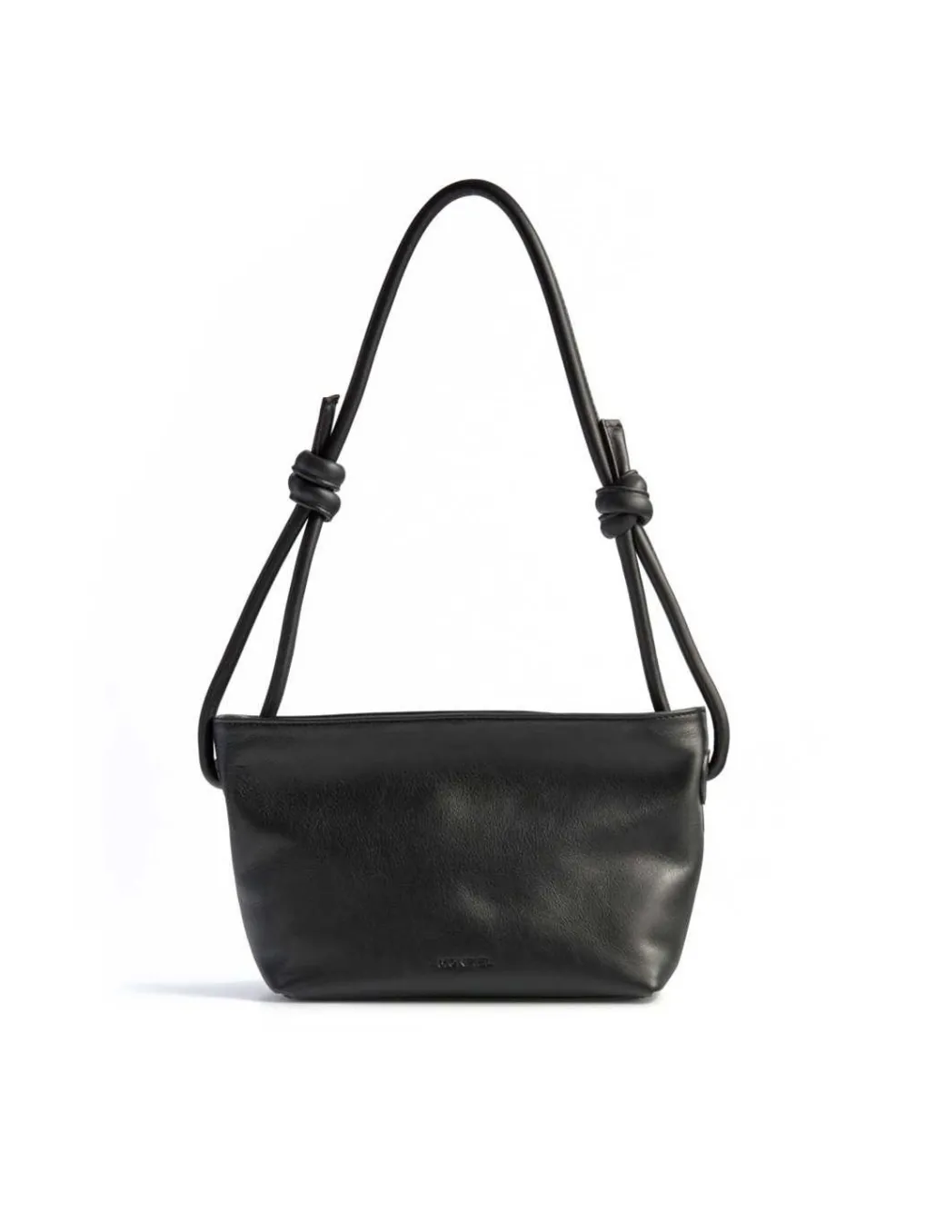 Women'S Leather Bag^MONPIEL Small Knots Bag Black