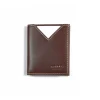 Men'S Leather Wallets^MONPIEL Small Men'S Wallet Slim Brown