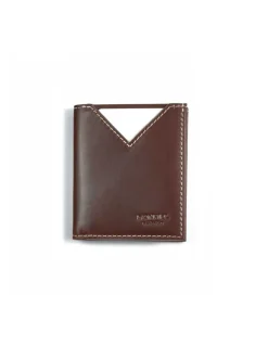 Men'S Leather Wallets^MONPIEL Small Men'S Wallet Slim Brown