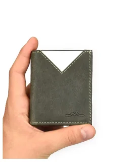 Men'S Leather Wallets^MONPIEL Small Men'S Wallet Slim Green