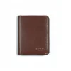 Men'S Leather Wallets^MONPIEL Small Men'S Wallet With Coin Pocket Mini Brown