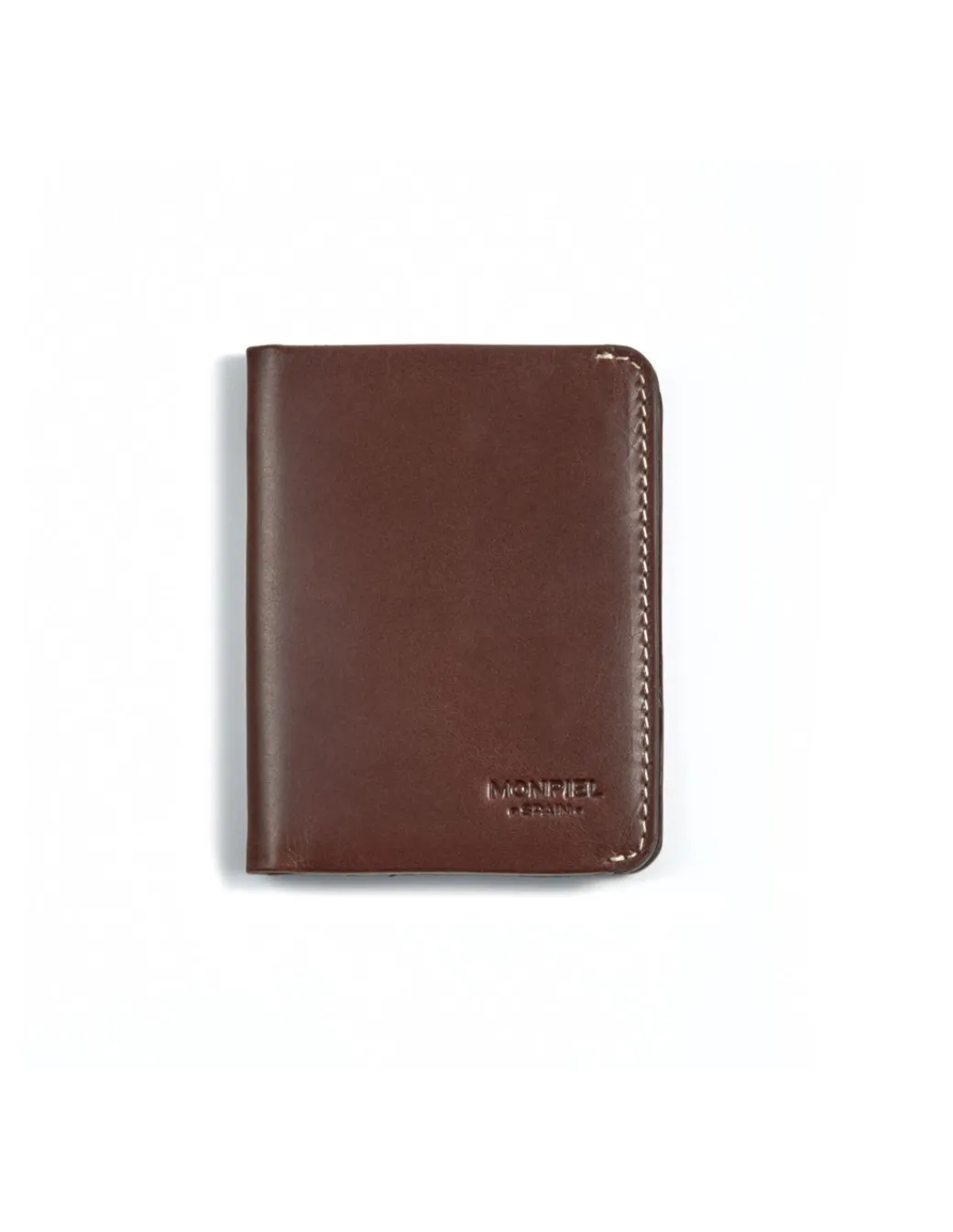 Men'S Leather Wallets^MONPIEL Small Men'S Wallet With Coin Pocket Mini Brown