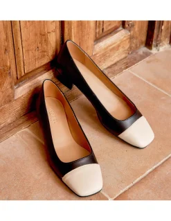 Ballet Flats Woman^MONPIEL Square Toe Shoe Gabi Black