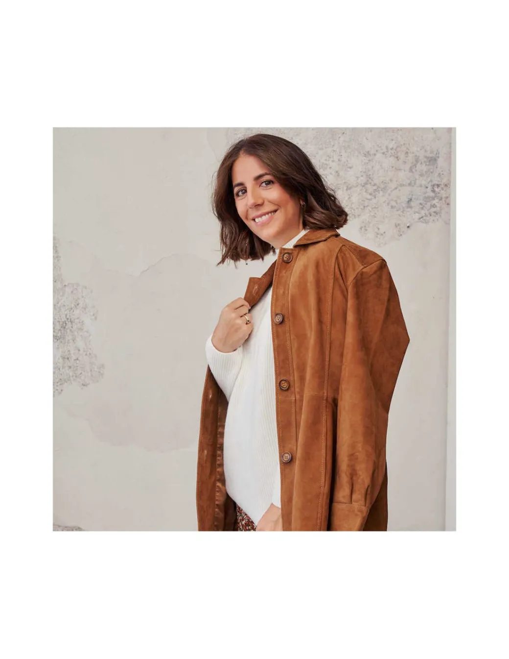 Leather Jackets For Women^MONPIEL Suede Jacket Camel