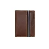 Men'S Leather Wallets^MONPIEL Wallet Billfold With Rubber Coin Purse Brown