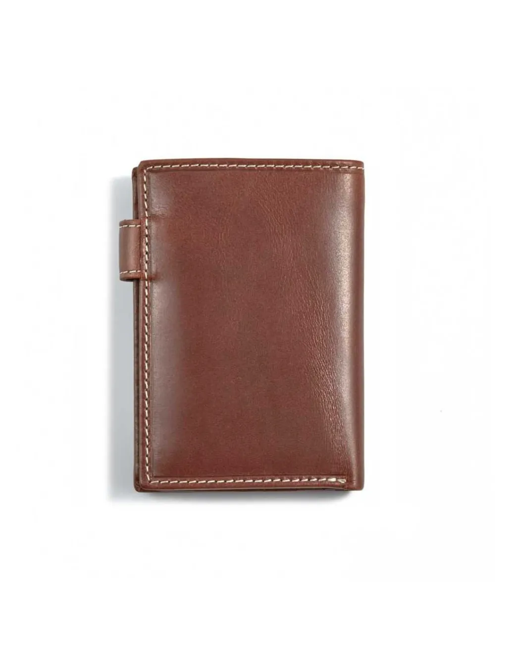 Men'S Leather Wallets^MONPIEL Wallet With Clasp And Interior Purse Central Logo Leather