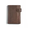 Men'S Leather Wallets^MONPIEL Wallet With Clasp And Two Tone Interior Purse Brown