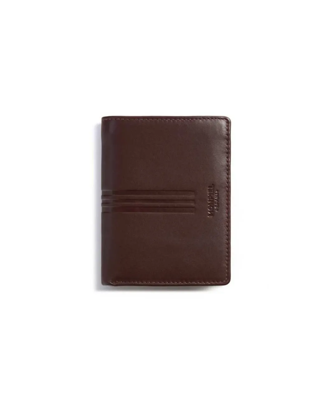 Men'S Leather Wallets^MONPIEL Wallet With Clasp Inside And Coin Pocket Mountain Brown
