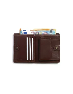 Men'S Leather Wallets^MONPIEL Wallet With Clasp Inside And Coin Pocket Mountain Brown
