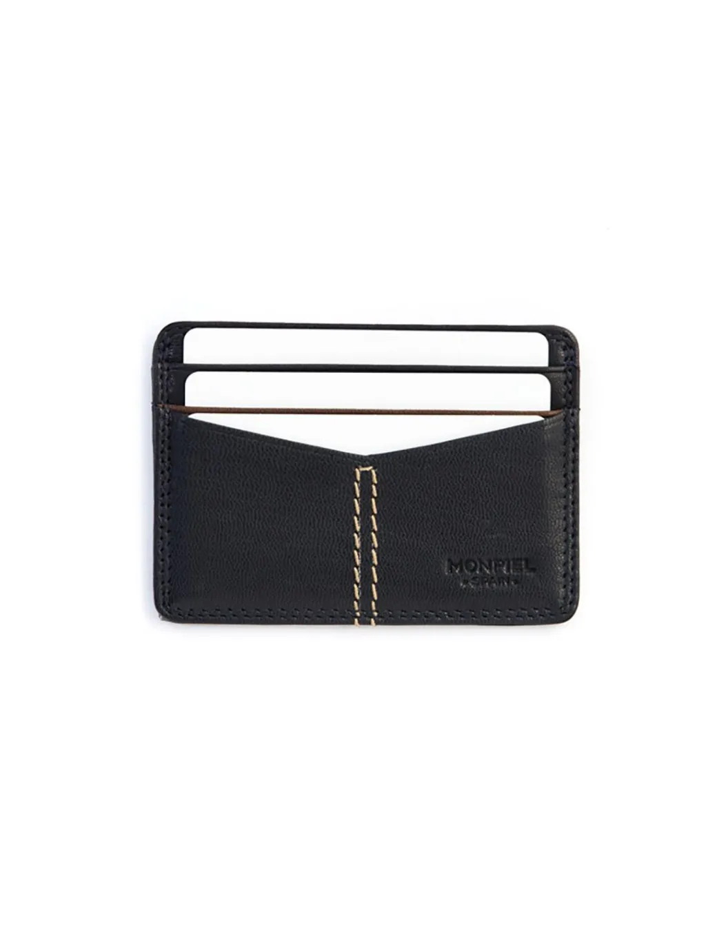 Leather Card Holders^MONPIEL Western Leather Card Holder Navy