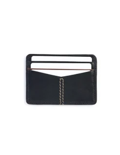 Leather Card Holders^MONPIEL Western Leather Card Holder Navy