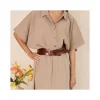 Women'S Leather Belts^MONPIEL Wide Belt Over Havana