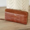 Women'S Leather Wallets^MONPIEL Woman Zip Wallet Leather