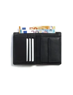 Men'S Leather Wallets^MONPIEL Xl Leather Wallet With Coin Purse Black